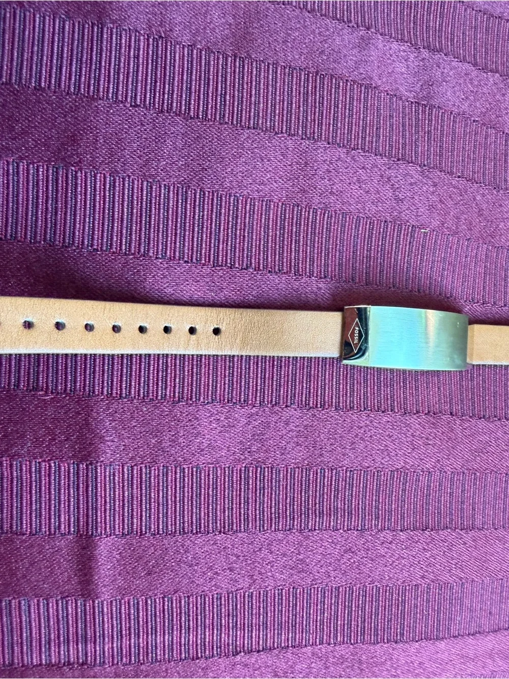 Brushed Gold Fitness Tracker Wristband - Unbranded